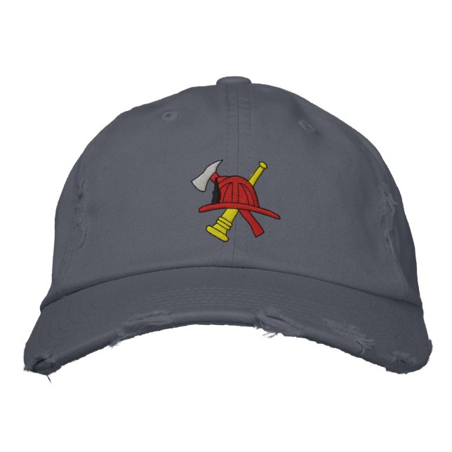 Boné Fireman Embroiderado Hat (Frente)