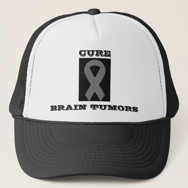 Boné fita cinzenta 2, CURA, TUMORES CEREBRAIS (Frente)