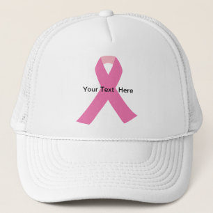 Boné fita cor-de-rosa da consciência do cancro da mama