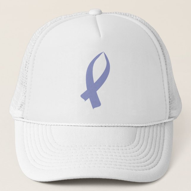 Boné Fita de Sensibilização (Periwinkle) (Frente)
