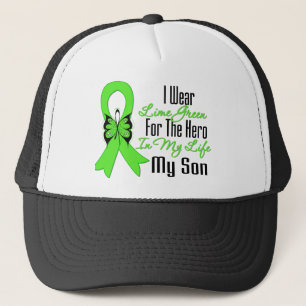 Boné Fita do cancer do linfoma meu herói meu filho