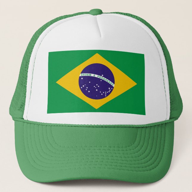 Boné Flag of Brazil Bandeira do Brasil (Frente)