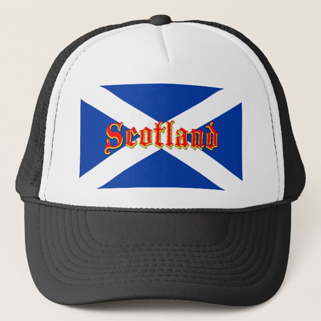 Boné Flag of Scotland Saltyre - High Quality Image (Frente)