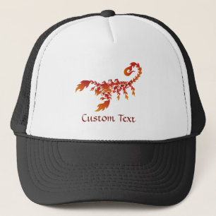 Boné Flames Scorpion Trucker Hat