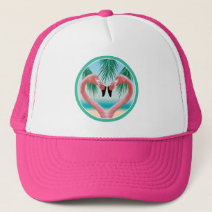 Boné Flamingo Love (Namorados tropical)
