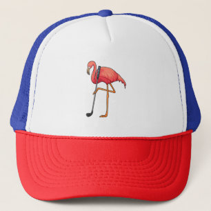 Boné Flamingo no Golf, clube de golfe
