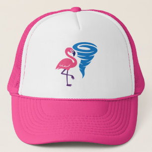 Boné Flamingo Tornado Bold Modern Graphic Art