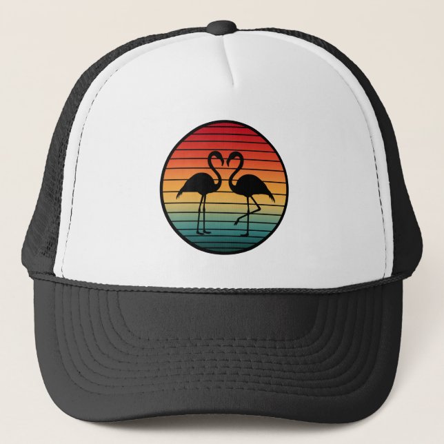 Boné flamingo vintage (Frente)