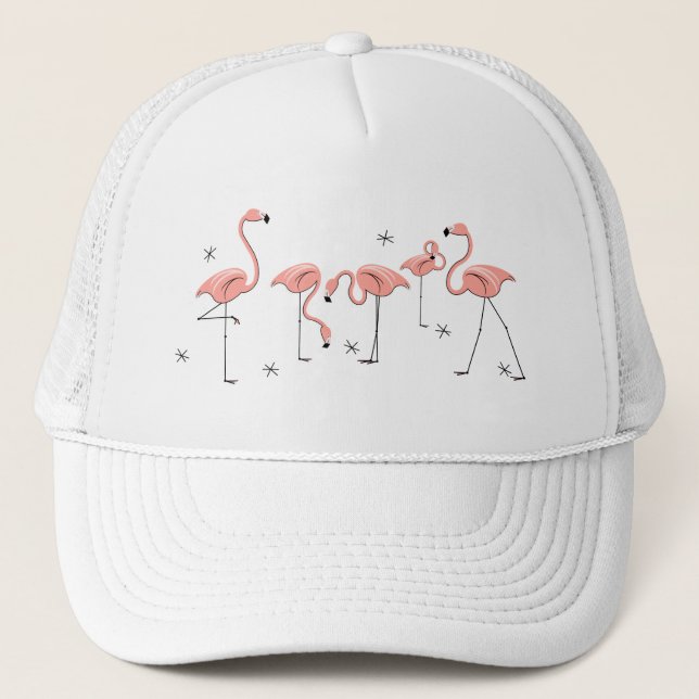 Boné Flamingos Stars Group Trucker hat (Frente)