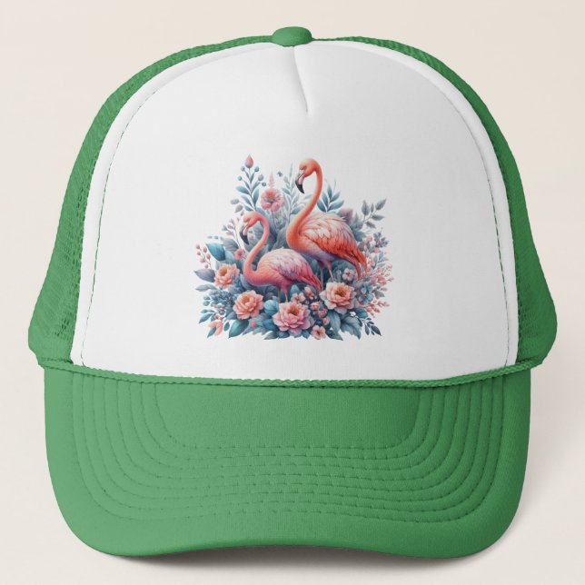 Boné Flamingos Sublimação (Frente)