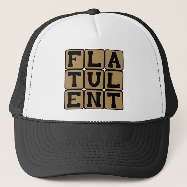 Boné Flatulento, Cheio de Peidos (Frente)