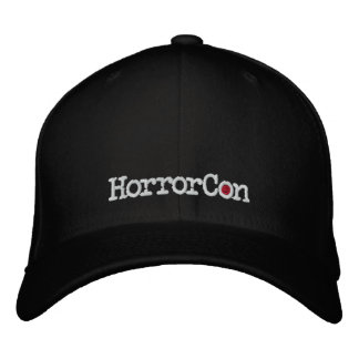 Boné Flexfit bordado do logotipo HorrorCon