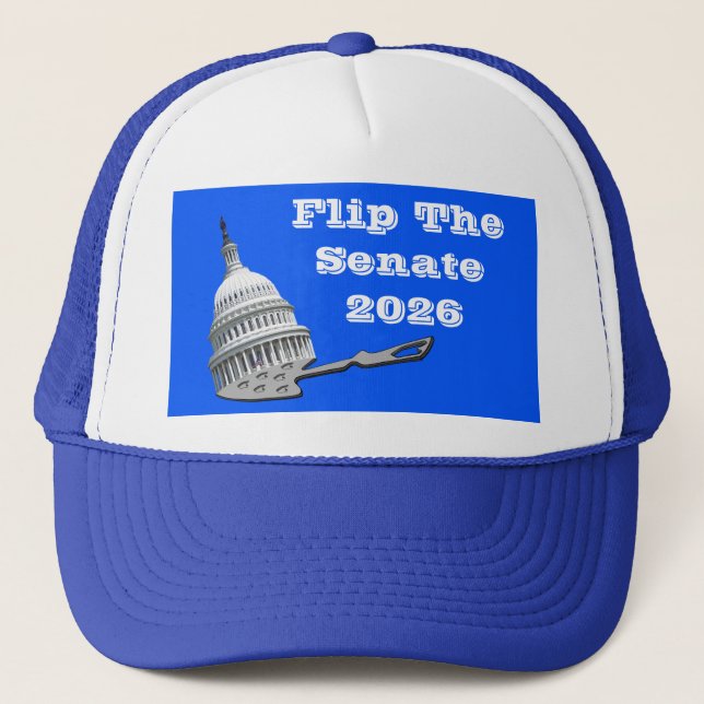 Boné Flip The Senate Vote Blue 2026 (Frente)