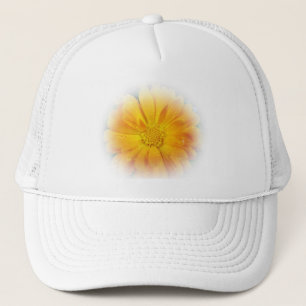Boné Flor amarela bonito