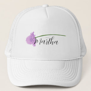 Boné Flor de água com seu nome Trucker Hat