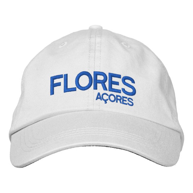 Boné Flores Açores Chapéu Ajustável (Frente)
