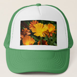 Boné Flores Amarelas Flores Arte Paz Destino do Amor