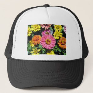 Boné Flores Coloridas