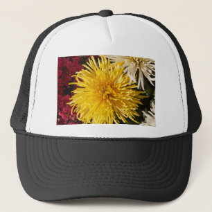 Boné Flores de crisântemos