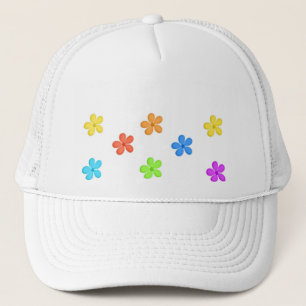 Boné Flores Pintadas