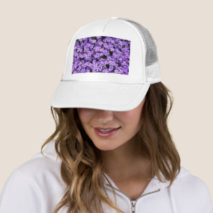 Boné Flores Violetas