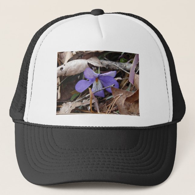 Boné FloresSilvestres Violeta Pata de Pássaro Hot Sprin (Frente)