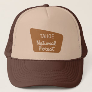 Boné Floresta nacional de Tahoe (sinal)