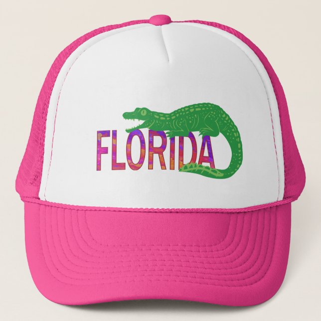 Boné Flórida Alligator (Frente)