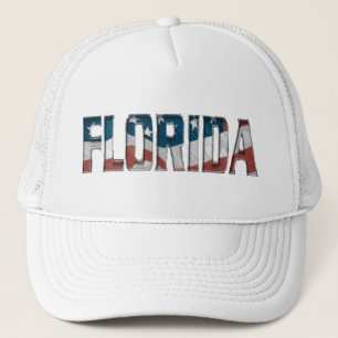 Boné Flórida Patriótica na bandeira americana - Chapéu