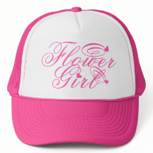 Flower Girl Trucker Hat