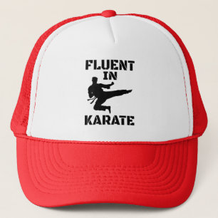Boné Fluente no Karate Funny Karate T-Shirt