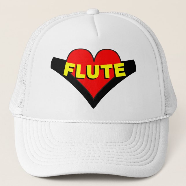 Boné Flute Over Heart (Frente)