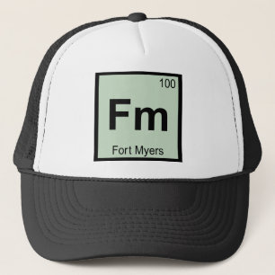 Boné Fm - Fort Myers Química da Flórida Tabela Periódic