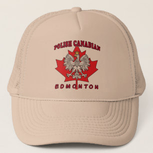 Boné Folha canadense polonesa de Edmonton