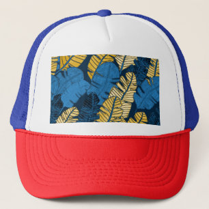 Boné Folhas Tropicais Desenhadas À Mão: Insoltas