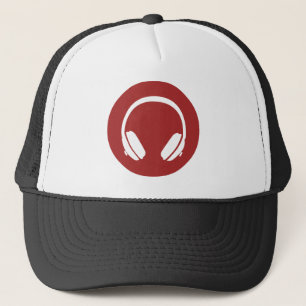 Boné Fones de ouvido da música