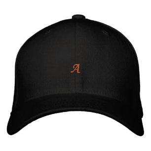 Boné Font-Hat do Monograma do Monograma Zapf Personaliz