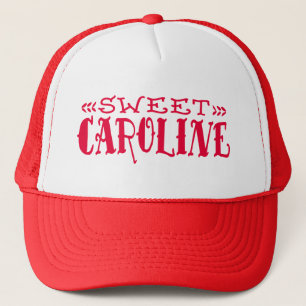 Boné Fonte da tatuagem vermelha da Caroline