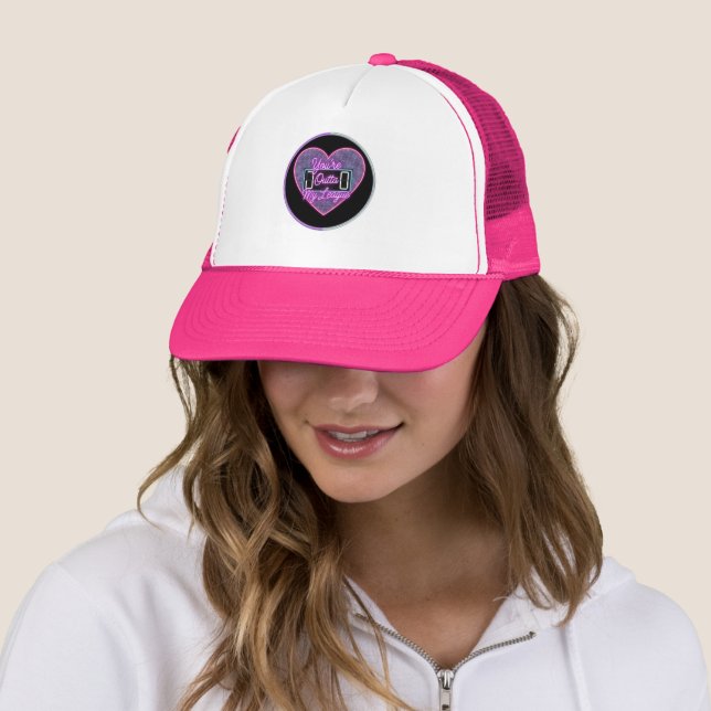 Boné Fora da minha Liga Neon Heart 💖 Hat ⚾ (In Situ)
