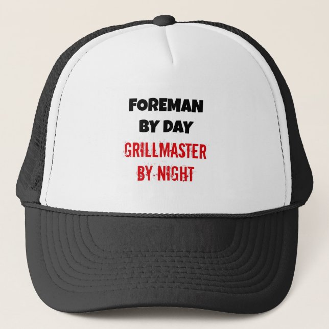 Boné Foreman por Day Grillmaster por Night (Frente)