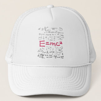 Boné Fórmulas de Física e Matemática EMC2