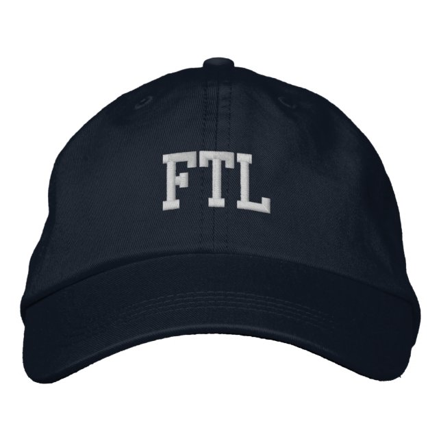Boné  Fort Lauderdale Florida Embroidered Baseball Hat (Frente)