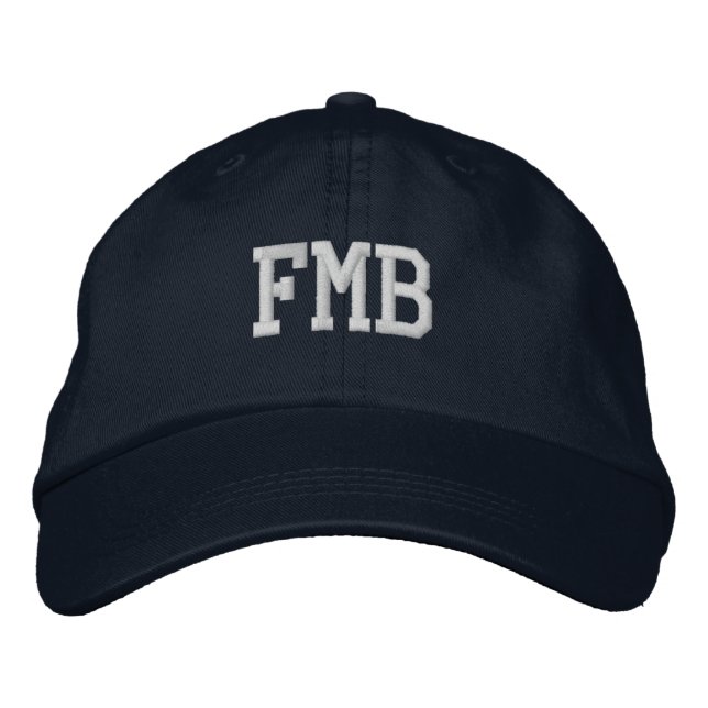 Boné Fort Myers Beach Embroidered Florida Baseball Hat (Frente)