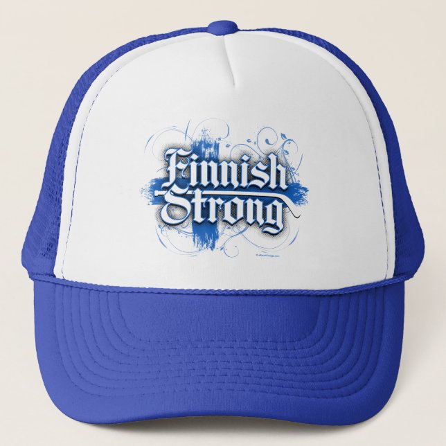 Boné Forte finlandês (hóquei) (Frente)