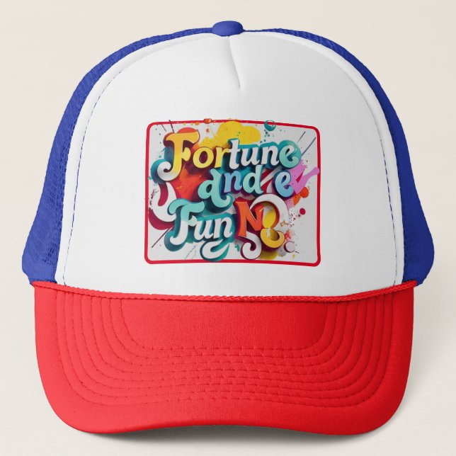 Boné "Fortuna e Diversão" (Frente)