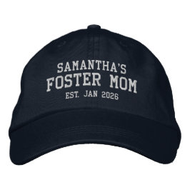 Boné Foster Mom Personalized Embroidered Hat