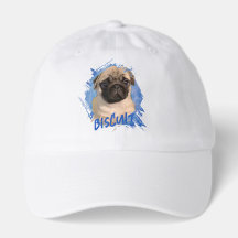 Foto e Nome Personalizados de Pug Cachorrinho Fofo