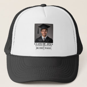 Boné Foto Personalizada de Formatura Graduado de 2026 O