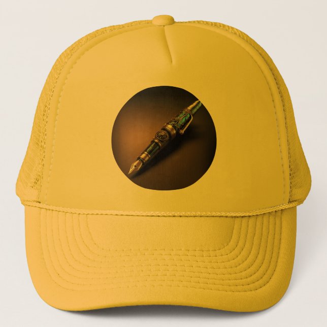 Boné Fountain Caneta do estilo fantasia futurista Steam (Frente)