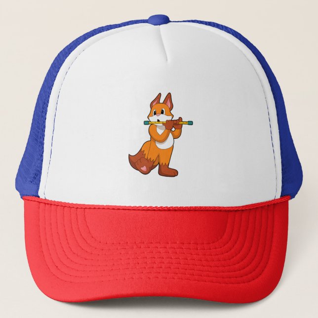 Boné Fox em Música com Flute.PNG (Frente)